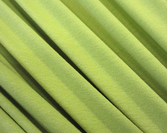 Fabric cotton jersey kiwi green meterware New