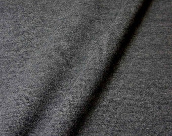 Fabric Cuff Fabric Jersey Tubular Fabric Anthracite