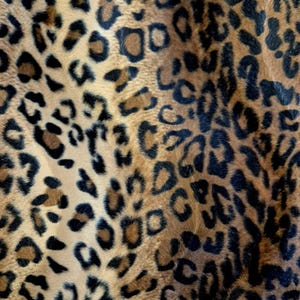 Fabric fur faux fur Leo Leopard soft interior decoration costume bags carnival 0.5