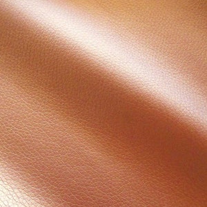 Sold by the meter Artificial leather Nappa copper furniture cover