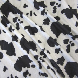 Fabric Cowhide Faux Fur Cow Imitation Fur Soft New