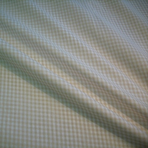 Meterware Cotton Check Vichy Check beige white 0.4