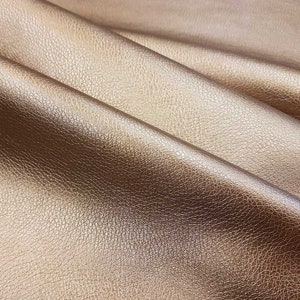 Sold by the meter Artificial Leather Nappa Bronze Furniture Cover