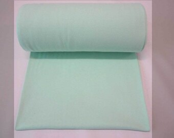 Fabric cuff fabric jersey tubular mint green