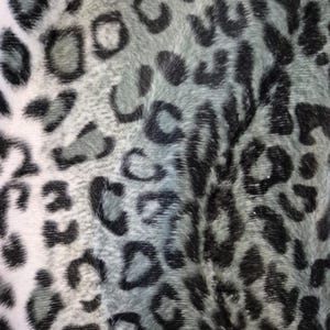 Tyg Fuskpäls Leo Snöleopard Mjuk Inredningsdekoration Kostymväskor Karneval 0.5