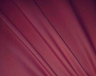 Fabric Meterware cotton fabric flag cloth bordeaux red