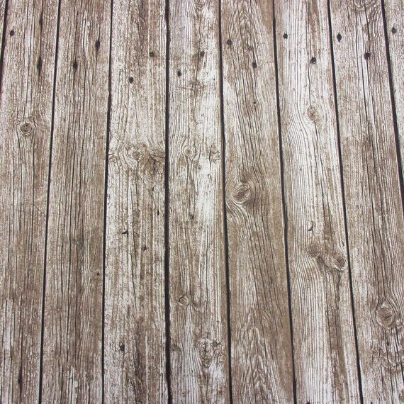 Stoff Fotodruck Holz Bretter Bohlen Planken Beige Etsy