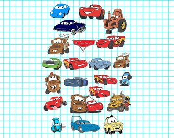 Download Free Disney Cars Svg Etsy SVG Cut Files