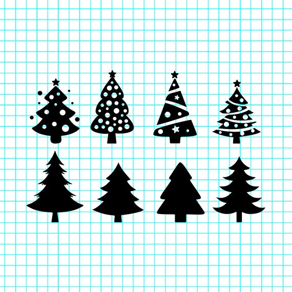 Download Christmas Tree Svgchristmas Svg Christmas Tree Cut File Svg Etsy PSD Mockup Templates