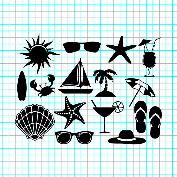 Download Beach Svg Bundle Beach Svg Beach Clipart Beach Svg Bundle Etsy 3D SVG Files Ideas | SVG, Paper Crafts, SVG File