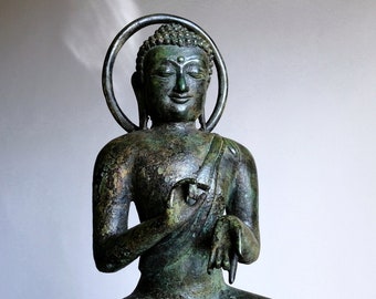 Bronze Buddha statue