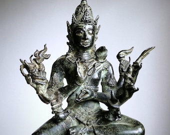 Shiva statue ( 10 hands )