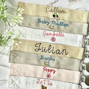 Clip para chupete personalizado, clip para chupete personalizado para recién nacido, regalo para baby shower, soporte para chupete personalizado, regalo para recién nacido - Tú eliges los colores