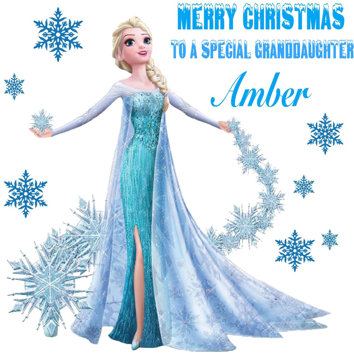 Frozen Christmas Cards 