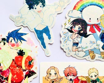 3" Movies + Given Holo Stickers