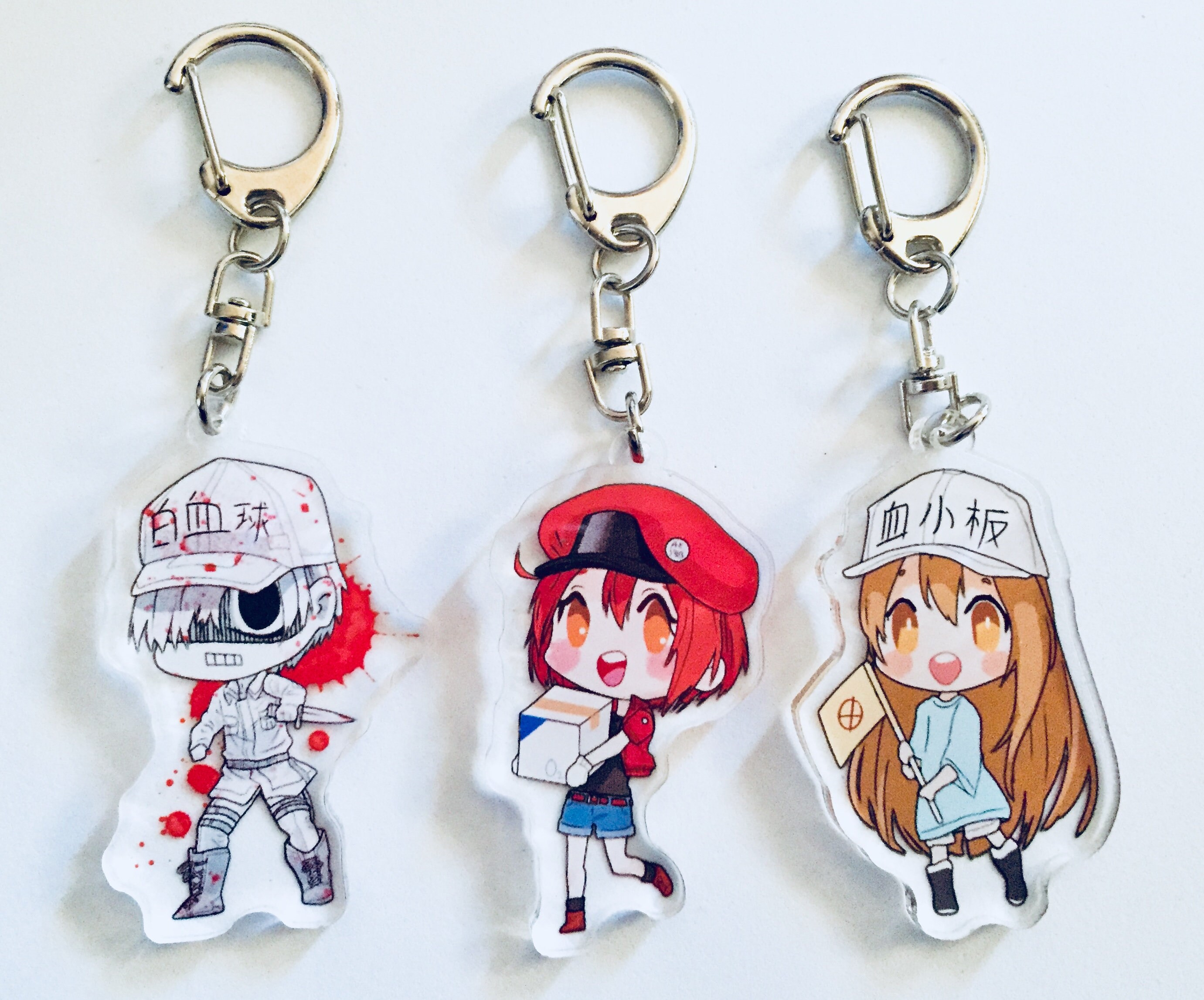 Stickers Cells at Work hataraku Saibo Anime Fanart 