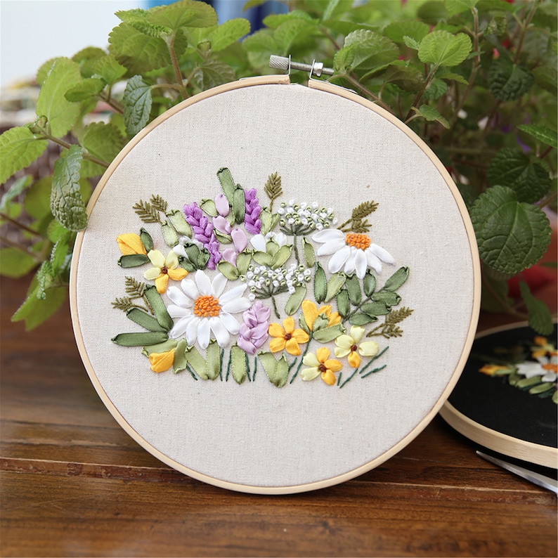 Silk Ribbon Embroidery Kits For Beginners silkribbonembroidery 