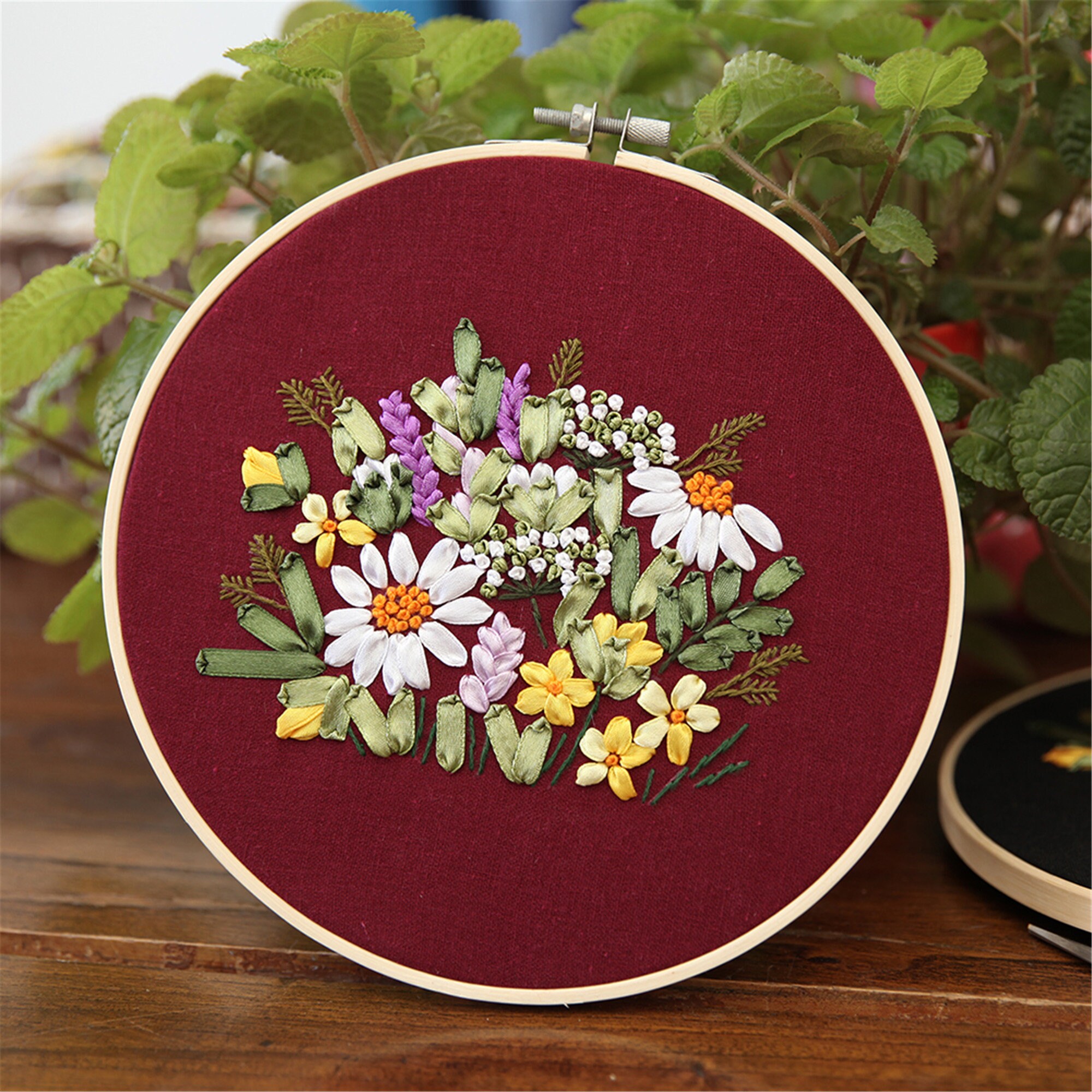 Full Range of Beginner Silk Ribbon Embroidery Kits with Etsy