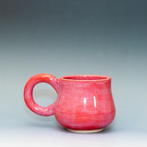 Pink Oversized Handled Mug | Dishwasher Safe | 8oz