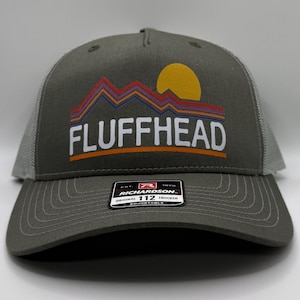 Fluffhead Printed Graphics on a R112 | Classic Trucker Cap - Two-Tone | Snapback Cap