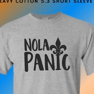 Nola Panic Shirt: Widespread Fan Art - Gildan Heavy Cotton Tee Panic WSP