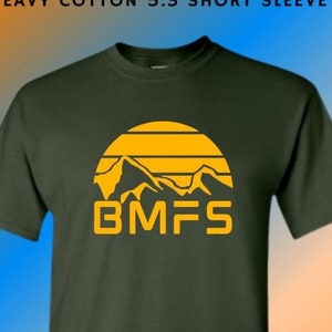 BMFS Mountains Shirt | Bluegrass | Billy Inspired Fan Art | Strings 33 BMFS