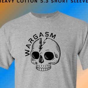 Wargasm Skull Shirt | Bluegrass | Billy Inspired Fan Art | Strings 33 BMFS