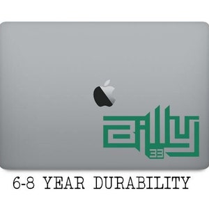 Pick Size/Color | Billy 33 Sticker Transfer | In/Outdoor Vinyl Decal | Window Bumper Decal | Parody Lot Style Decal| Fan Art