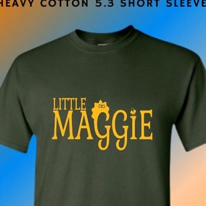 Litte Maggie Shirt Short Sleeve | Bluegrass | Billy Inspired Fan Art | Strings 33 BMFS