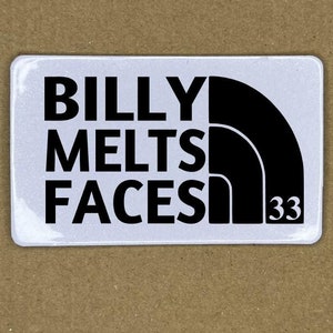 Magnet Billy Melts Faces | Printed Magnet| Billy Lot | Strings Fan Art