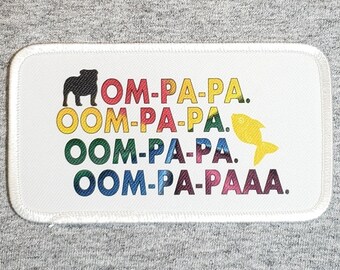 OM-PA-PA Harpua Patch | Iron-On or Sew-On, Fan Art