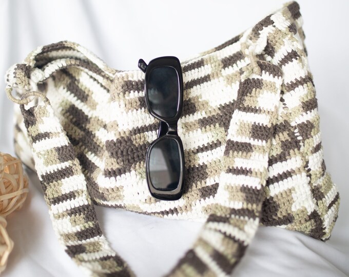 Moss Crochet Bag