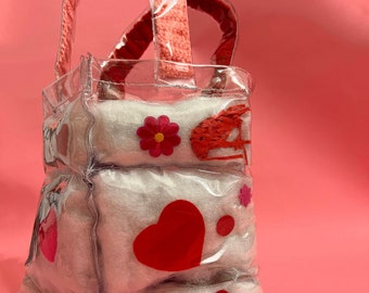 Puffer Vinyl Tote