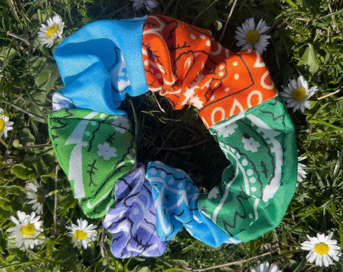 Bandana Scrunchie
