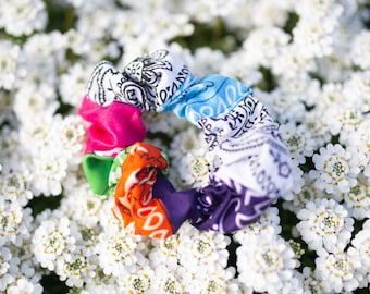 Bandana Scrunchie
