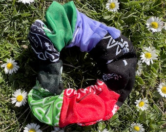 Bandana Scrunchie