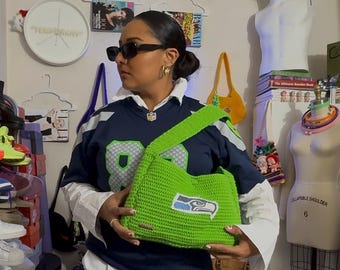 Seahawks Crochet Bag