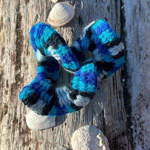 Blue Scrunchie