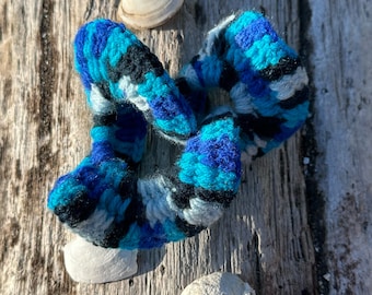 Blue Scrunchie