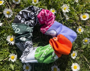 Bandana Scrunchie