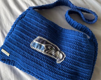 Seahawks Crochet Bag
