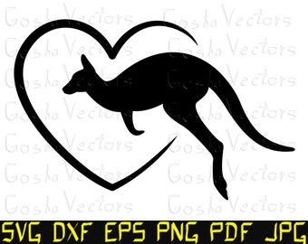 Download Kangaroo Svg Etsy