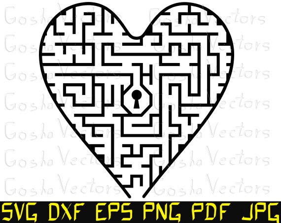 Free Free Heart Maze Svg 213 SVG PNG EPS DXF File
