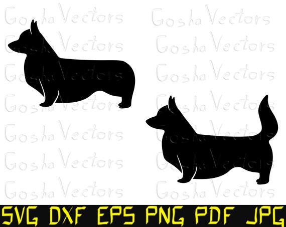 Corgi Svg Welsh Corgi Svg Pembroke Svg Corgi Cut File Etsy