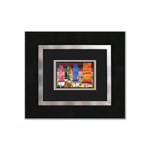 artissimo / Hochwertig gerahmter Kunstdruck 45x40cm / Poster mit Rahmen / Wandbild / Bild / Friedenreich Hundertwasser : Hüte Tragen