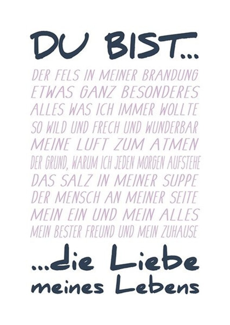 artissimo / Poster mit Spruch Din A4 / 21x29,7cm / Kunstdrucke mit Sprüchen / Plakat / Typo-Print / Typografie / Zitat / Lebensweisheit Bild 3