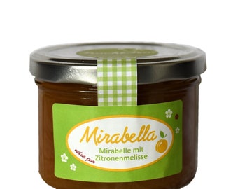 Marmelade Mirabelle Zitronenmelisse 22,60 EUR/1 kg