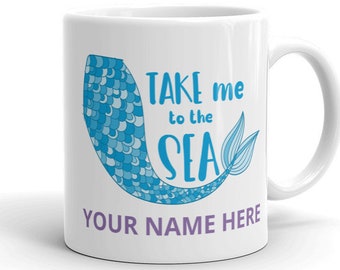 Mermaid Quote Mug Etsy
