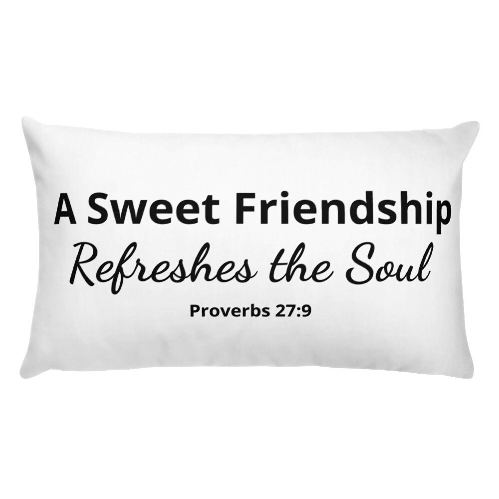 16x16 A Sweet Friendship Refreshes The Soul Best Friend BFF Bestie Throw Pillow Multicolor 16x16 A Sweet Friendship Refreshes The Soul Best Friend BFF Bestie Throw Pillow Multicolor