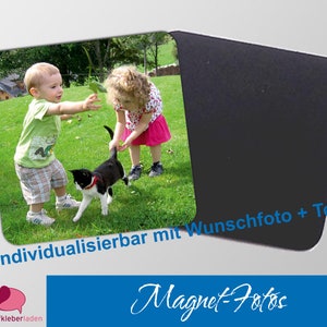 15 Magnetfotos personalisierbar mit Foto, Geschenkidee image 1